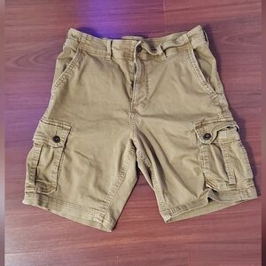 American Eagle Men's Tan Cargo Shorts